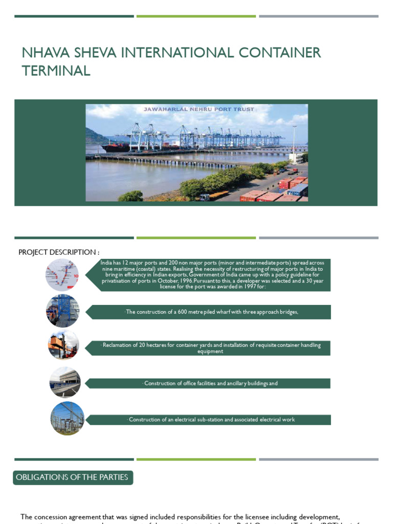 Nhava Sheva International Container Terminal | PDF | Port | Royalty Payment