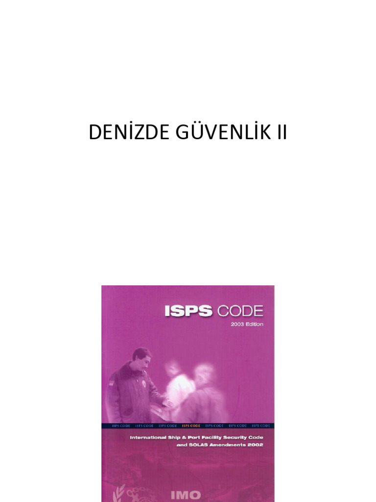 Deni̇zde Güvenli̇k II 2 | PDF