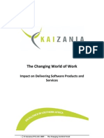 Kaizania White Paper - The Changing World of Work