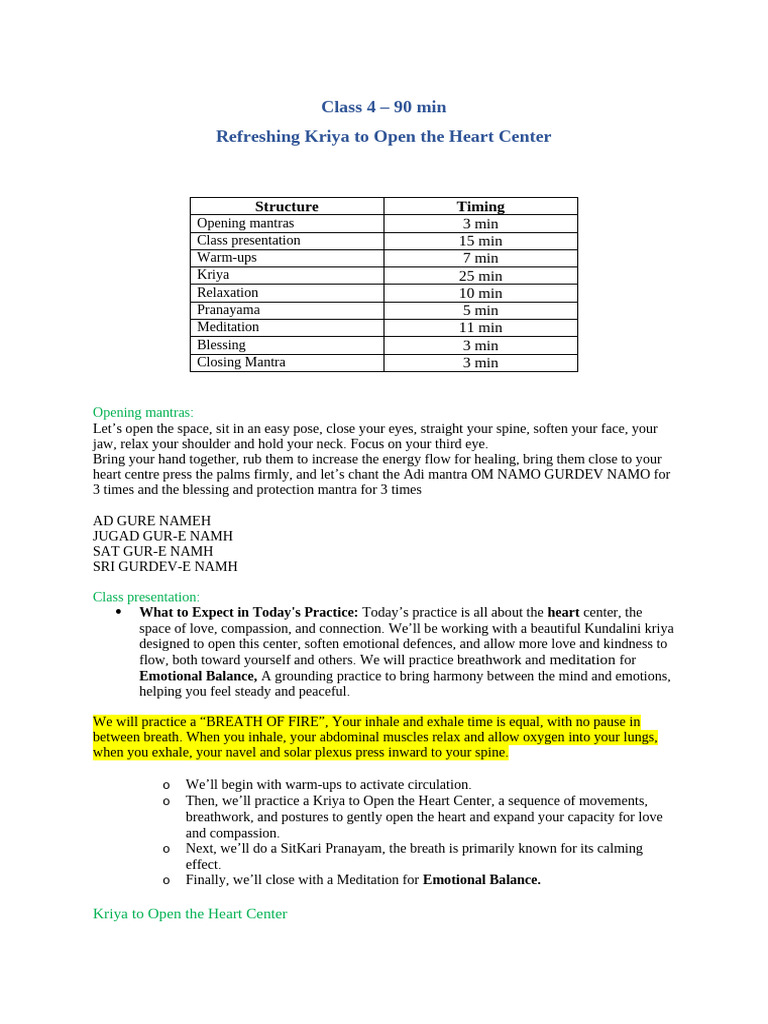 Class 4 | PDF