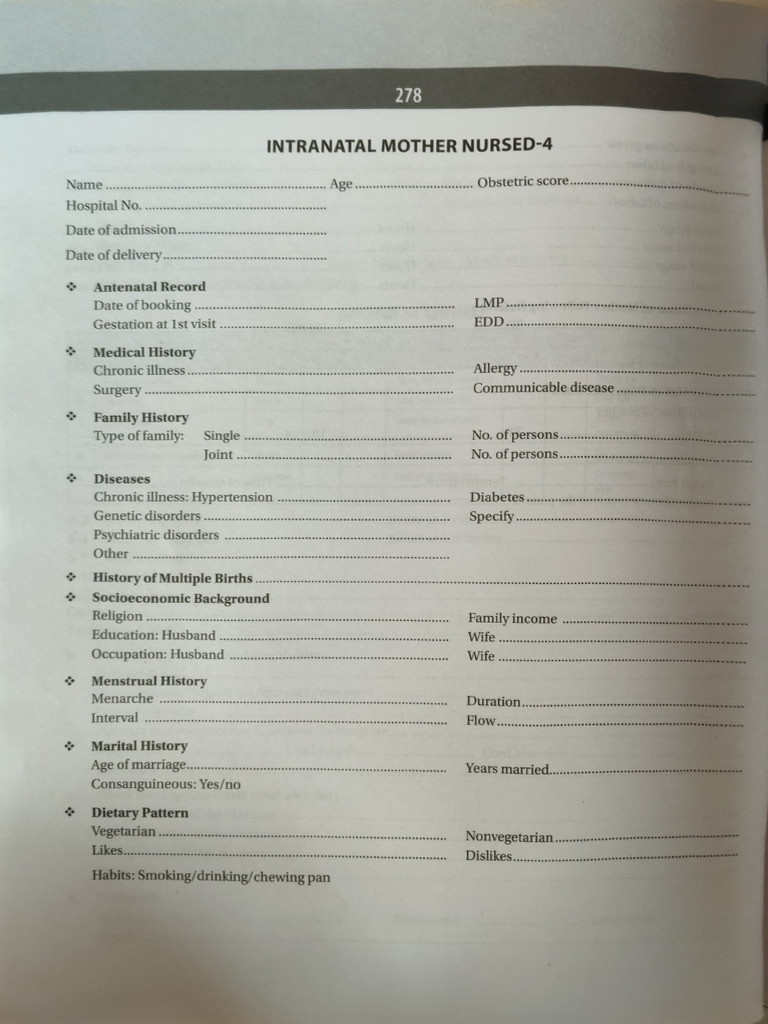 Intranatal Mother Nurse 4 | PDF