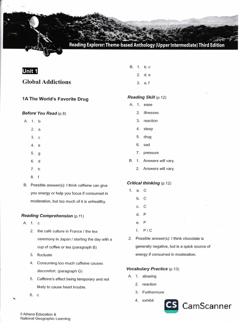 Reading Explorer Upper Intermediate | PDF