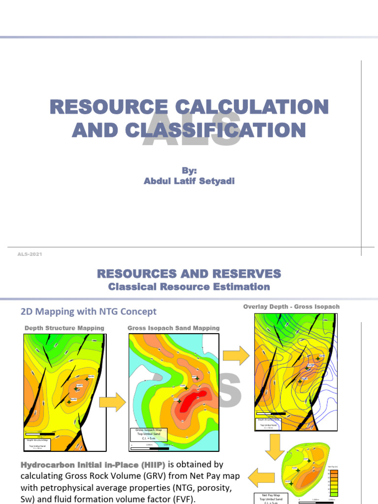 Resource - Reserve - Classification | PDF