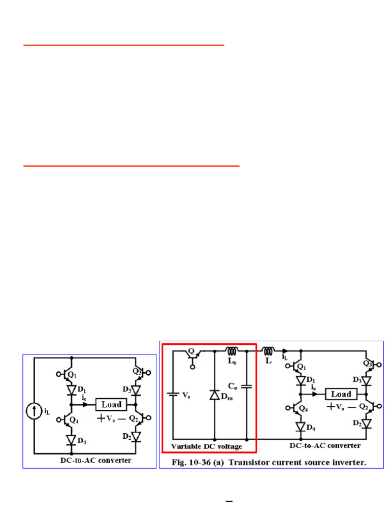 04 PWM-Inverters-Part-3 (CSI & PWM Techniques) | PDF | Power Inverter ...