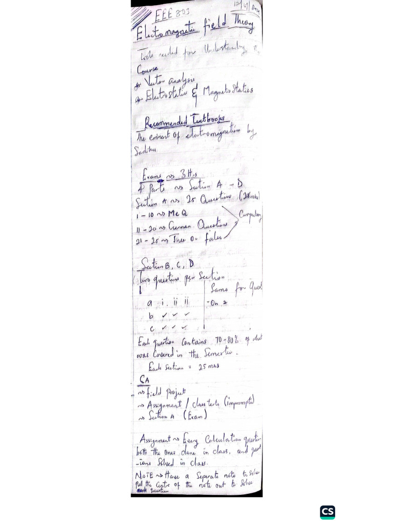 EEE 303 Note - 1 | PDF