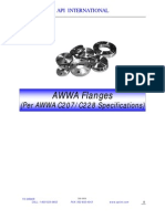 AWWA Flange Specs & Ordering