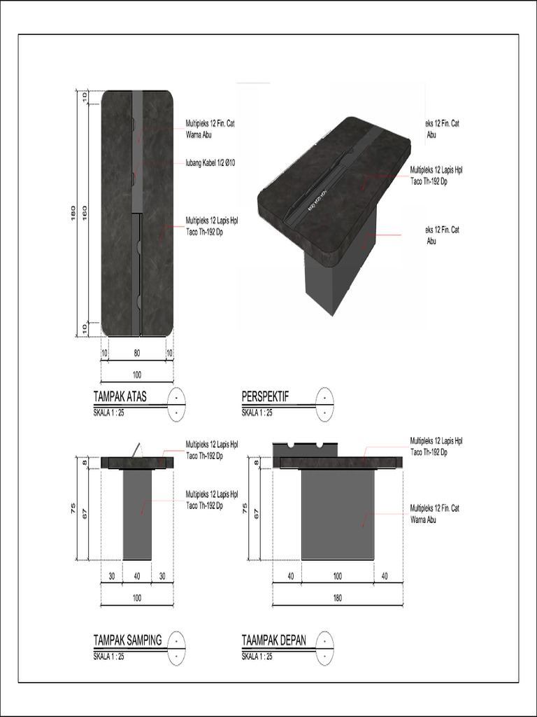 Meja Kantor | PDF