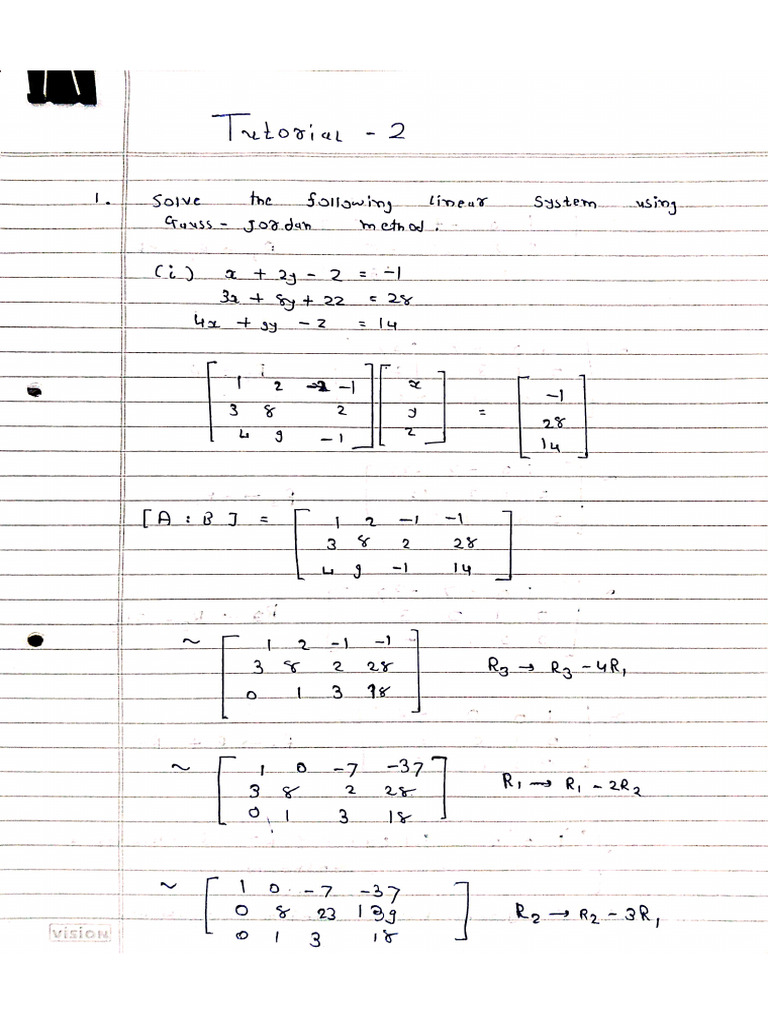 Tutorial 2 | PDF