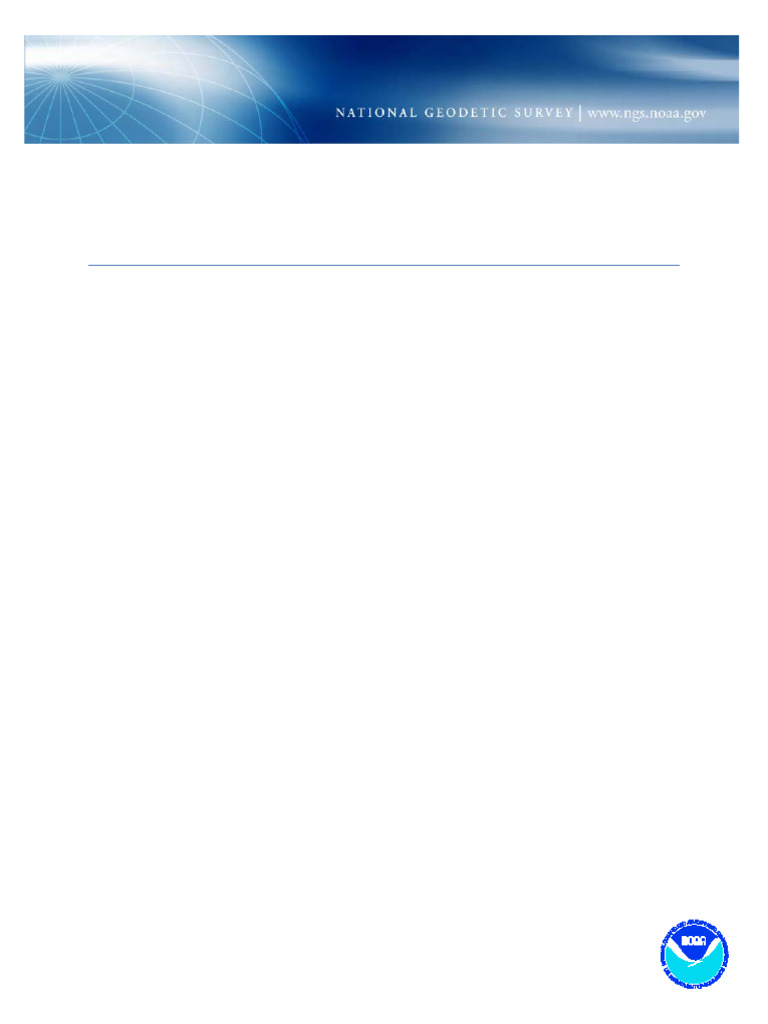 NGS GRAV-D General Airborne Gravity Data User Manual v2.1 | PDF ...