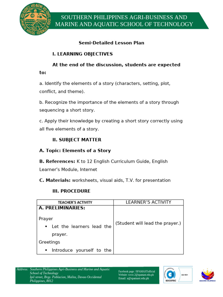 Super Final Lesson Plan (Maam Jona) | PDF | Lesson Plan | Learning