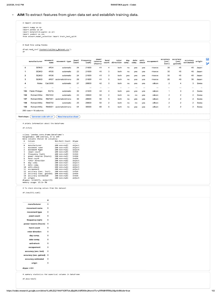 Extract Feature | PDF