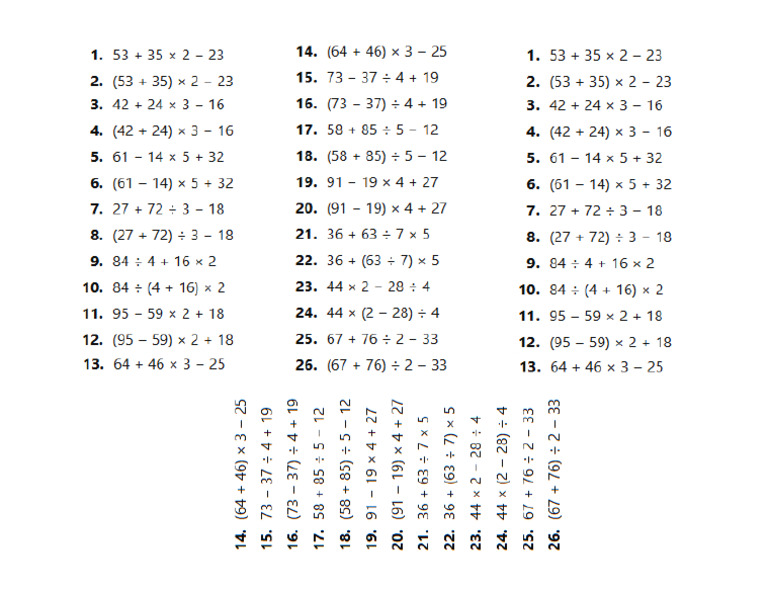Math Homework | PDF
