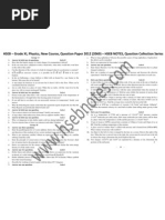 Download HSEB Question Collection Series - Physics New Course 2069 XI - HSEB NOTES by HSEB Notes SN100293603 doc pdf