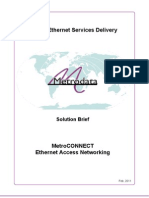 MetroCONNECT Ethernet Access Networking
