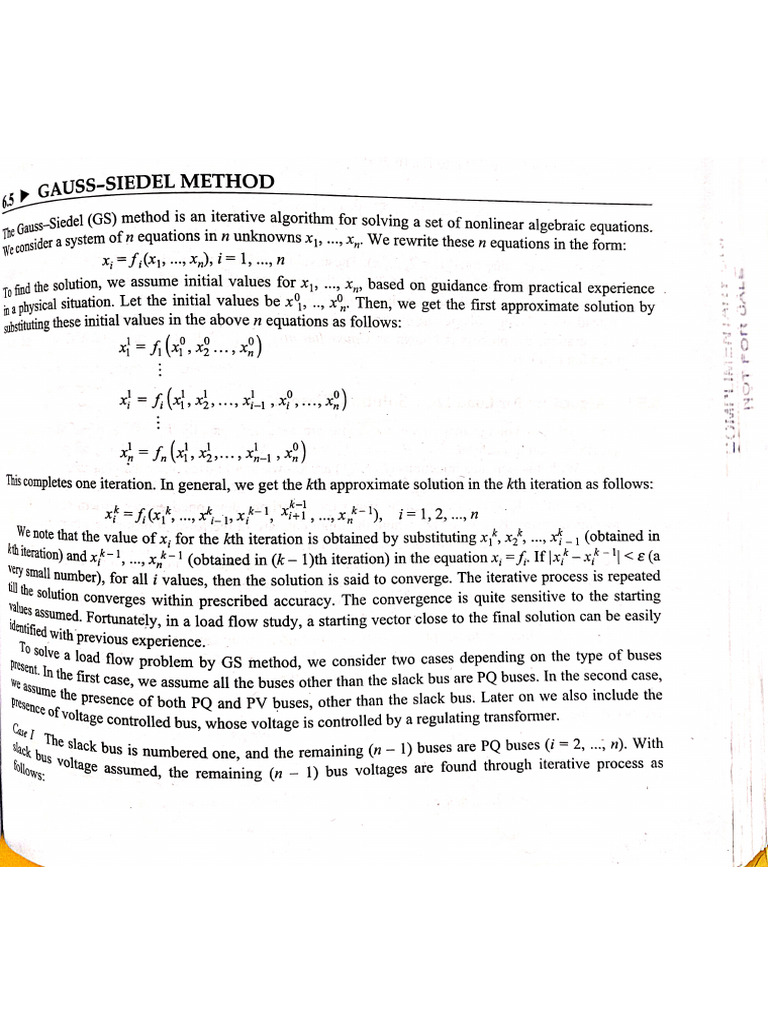 4 Gauss Siedel Method | PDF