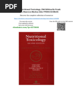 Food Toxicology - Current Advances and Future Challenges (PDFDrive