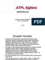 JAA ATPL 050 Meteoroloji - 23 Synoptic Charts