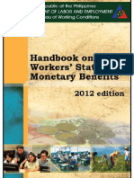 2012 Handbook On Workers Monetary Benefits