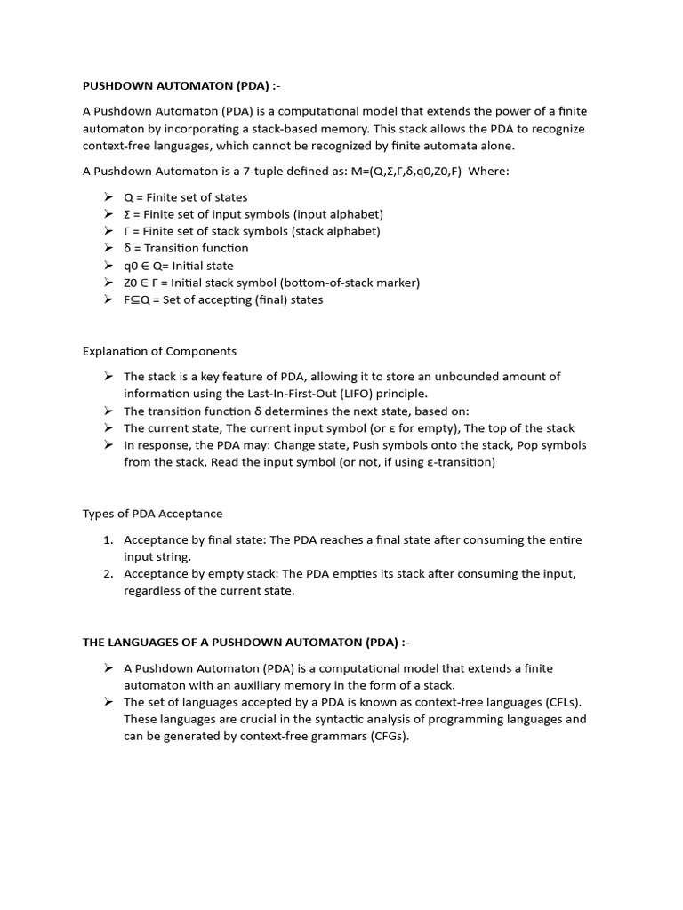 Toc - Unit - 3 | PDF | Automata Theory | Formalism (Deductive)