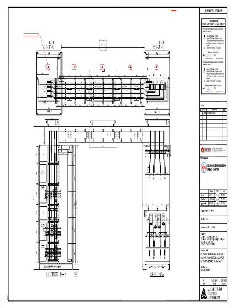 SB SD Sb003 r0 C 20241023 Busbar Trunking Diagram For LV Switchboard ...