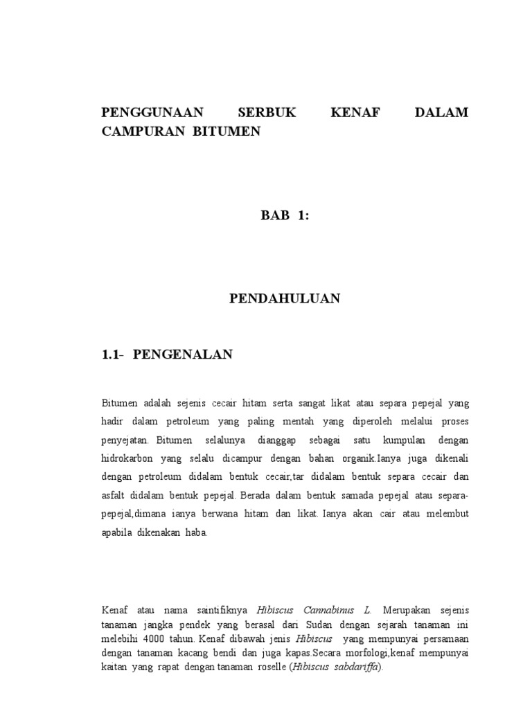 Contoh Proposal Projek Akhir Politeknik Kejuruteraan Mekanikal