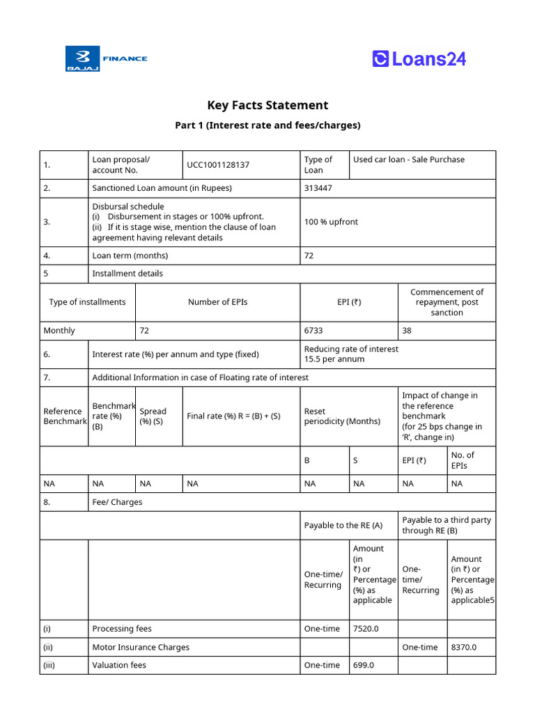 Ucc1001128137 KFS Letter 1771834190 | PDF | Loans | Interest