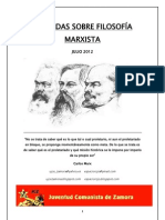 Jornadas de Formación Filosofía Marxista