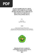Download Kajian Kerusakan Lahan Akibat Penambangan Pasir Kelurahan Kalampangan Kecamatan Sabangau by andoariando SN100296379 doc pdf