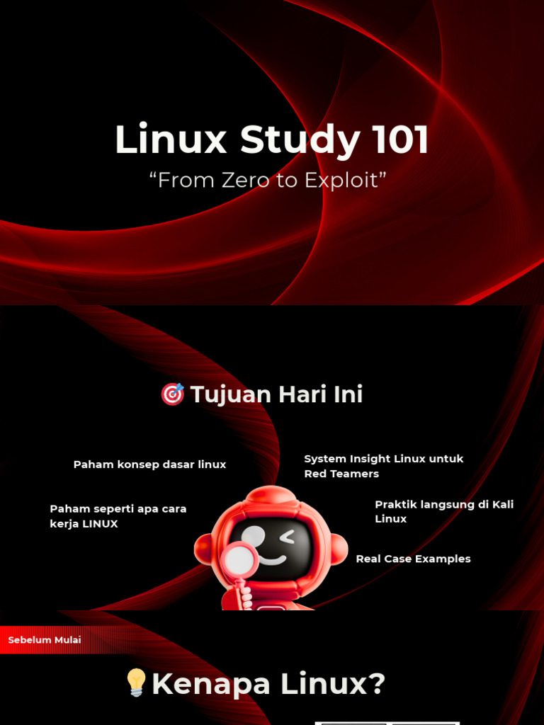 Linux Study 101 - Day 2 Hackpoint - Id | PDF