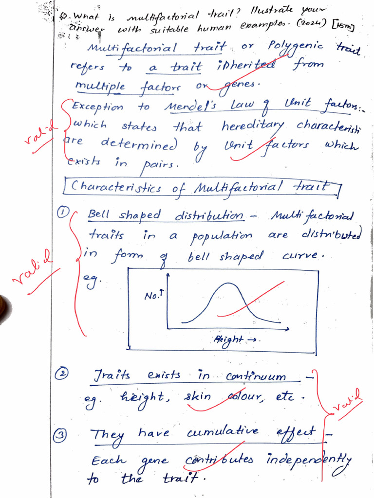 NITIN Polygenic Inheritance | PDF