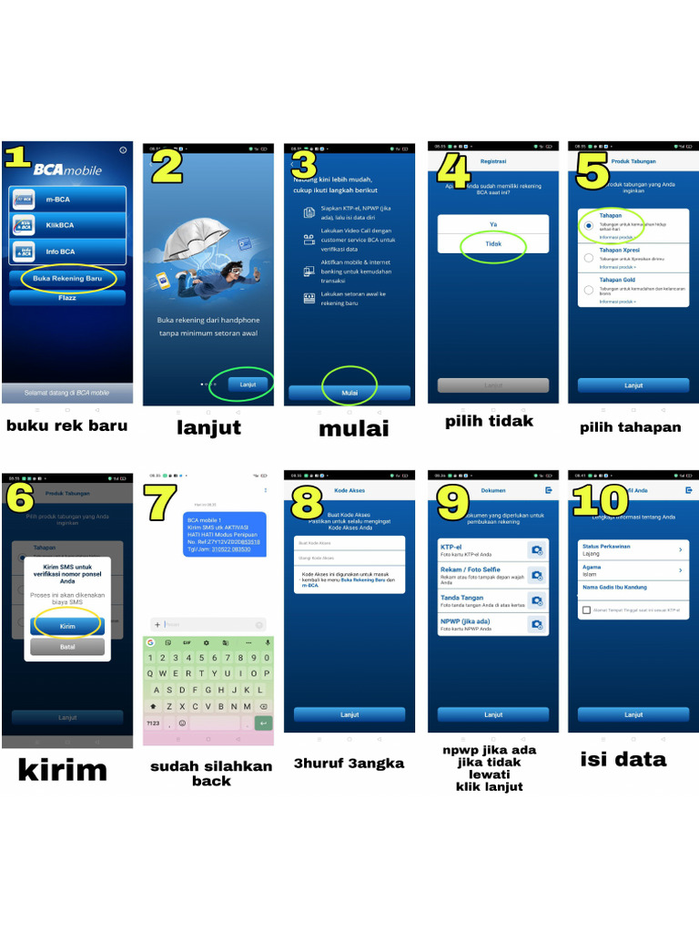 Langkah Bca Online | PDF