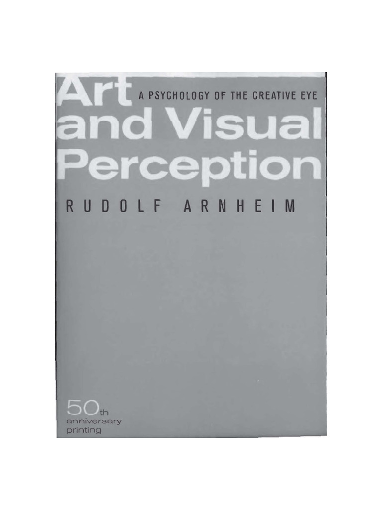 Art and Visual Perception1 | PDF