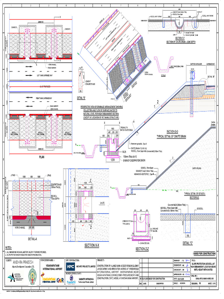Geocell Drawing | PDF