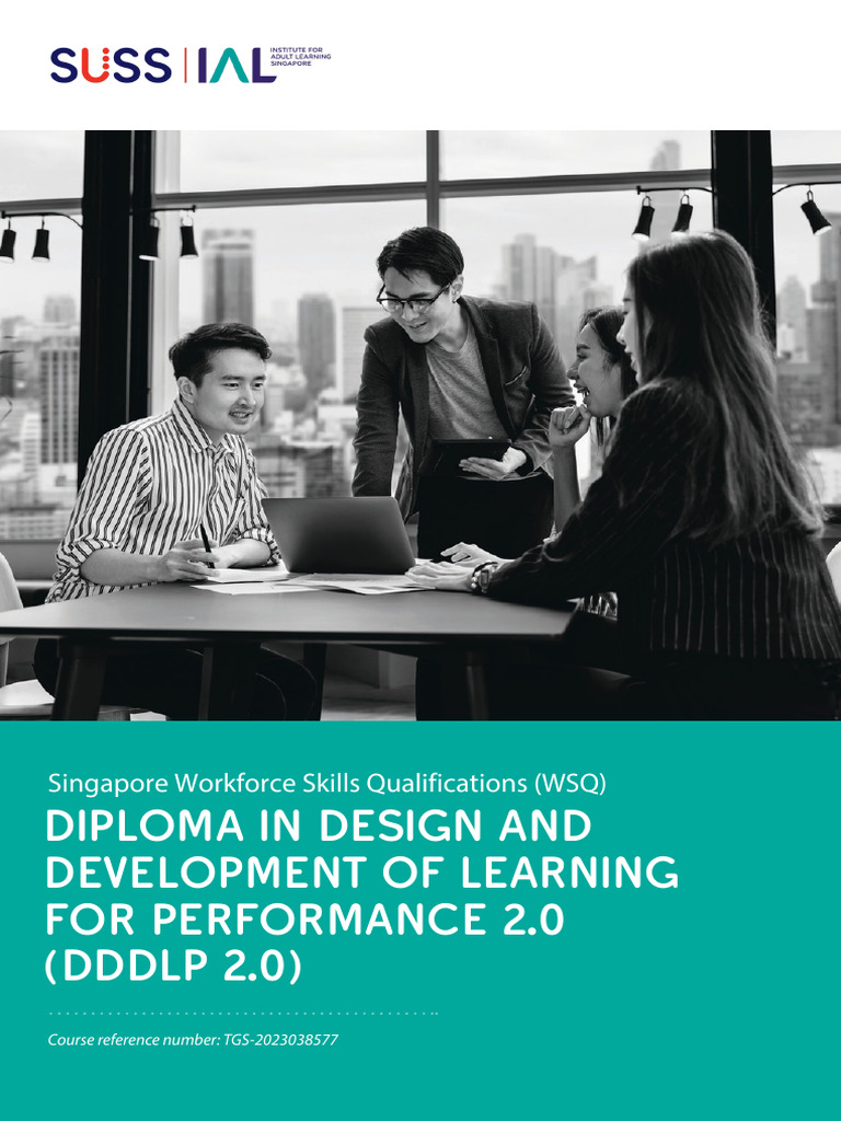 WSQ DDDLP Brochure 5 Aug | PDF | Educational Technology | Learning