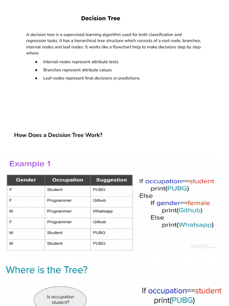 Decision Tree | PDF