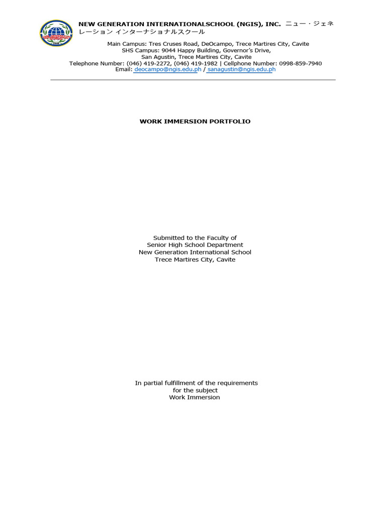 Work Immersion Portfolio Format (4) Final Portfolio - PDF - 20260212 ...