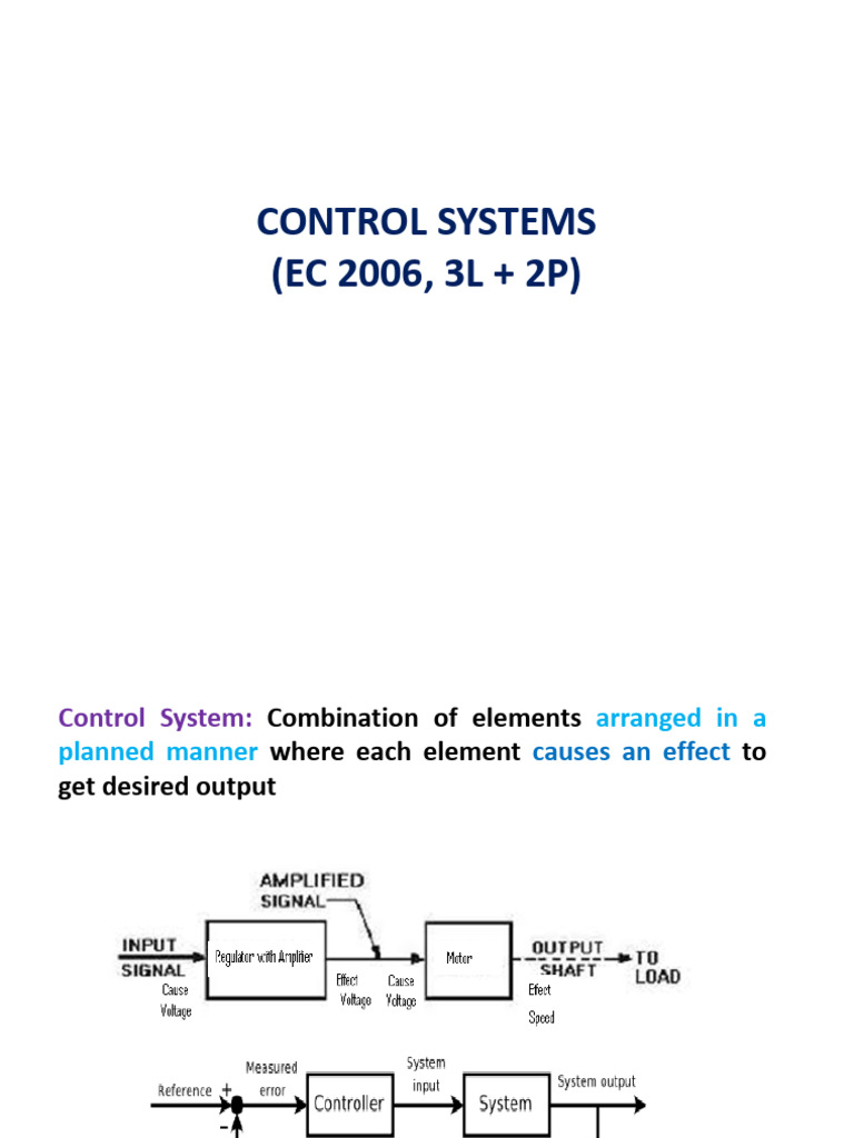 Control1 2 3 Model | PDF | Control Theory | Feedback