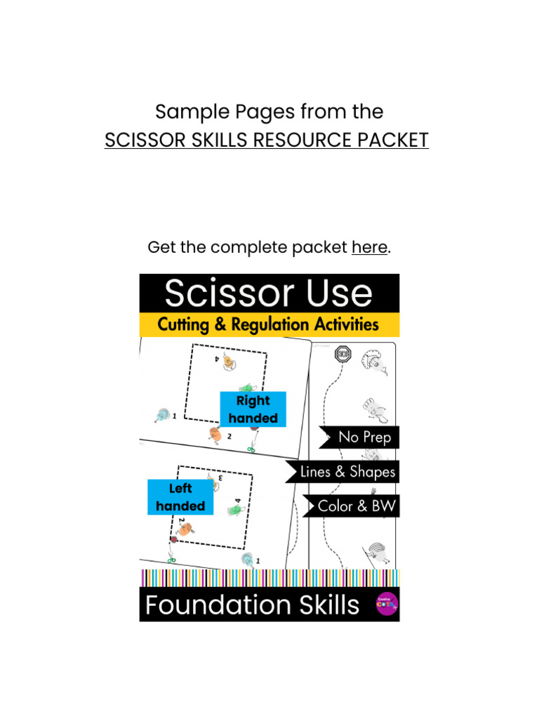 Sample Pages From Scissor | PDF