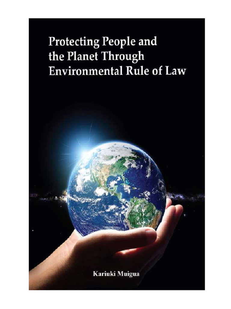 Protecting People and The Planet Through Environmental Rule of Law ...