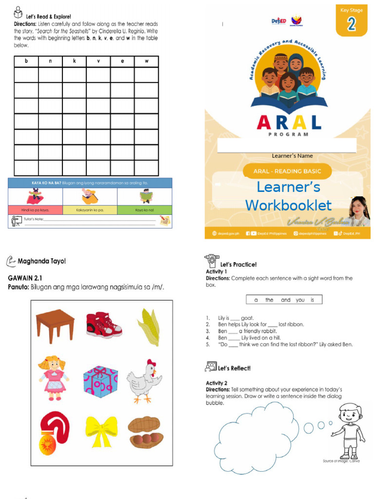 Aral Program Booklet | PDF