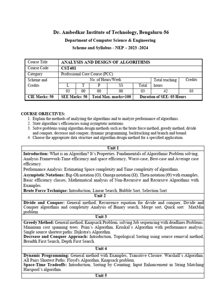 4th Sem Syllabus 2025-26 | PDF | Databases | Relational Database