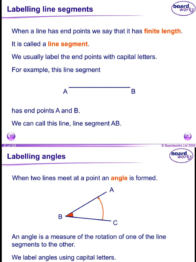Lines and Angles Pdf1 | PDF