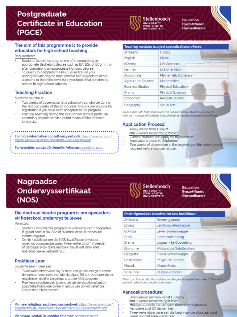 Course Outline PGCE | PDF | Bachelor's Degree | Academic Degree