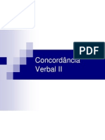 concordância verbal