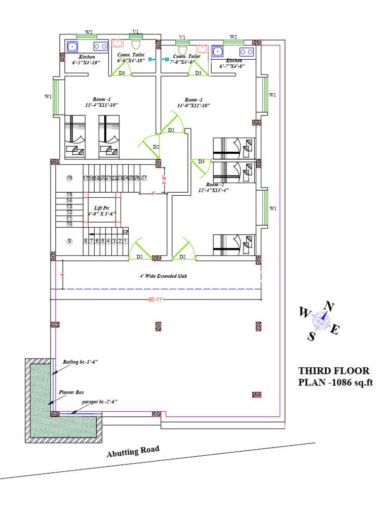 Third Floor Layout | PDF