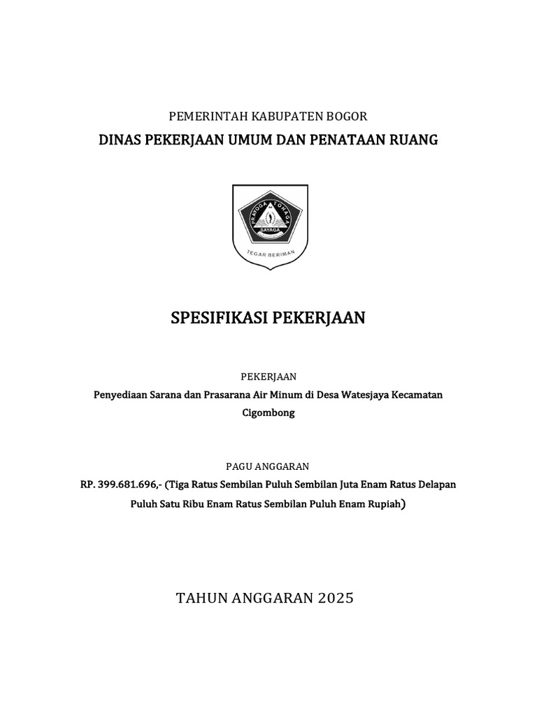 Spektek Watesjaya | PDF