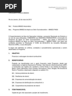 Programa BNDES de Apoio Ao Setor Sucroalcooleiro - BNDES PASS