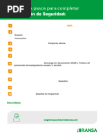 Ingreso a Ransa San Agustín 2025 | PDF