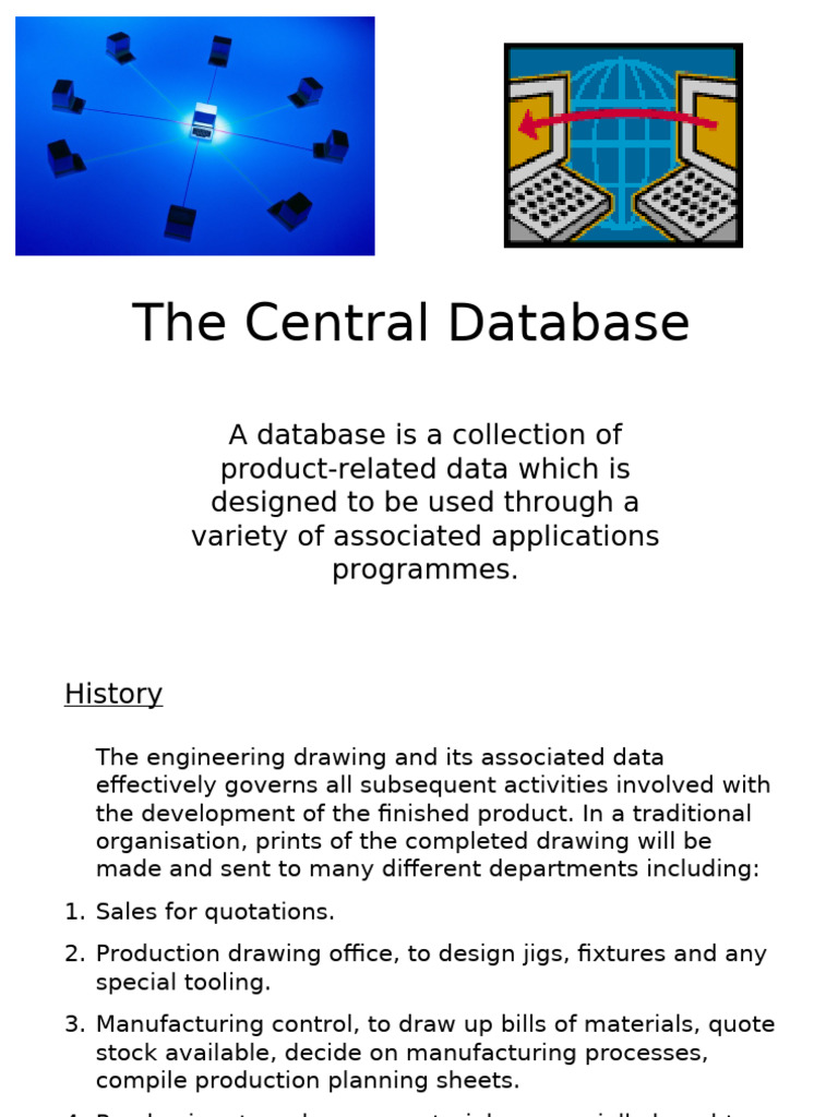 The Central Database | PDF | Databases | Information Technology