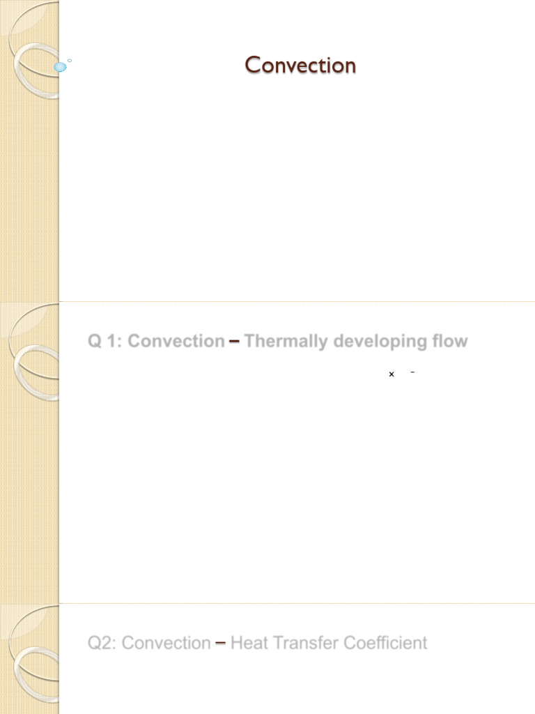 Chapter 4 - Convection Heat Transfer Worked Examples | PDF | Continuum ...